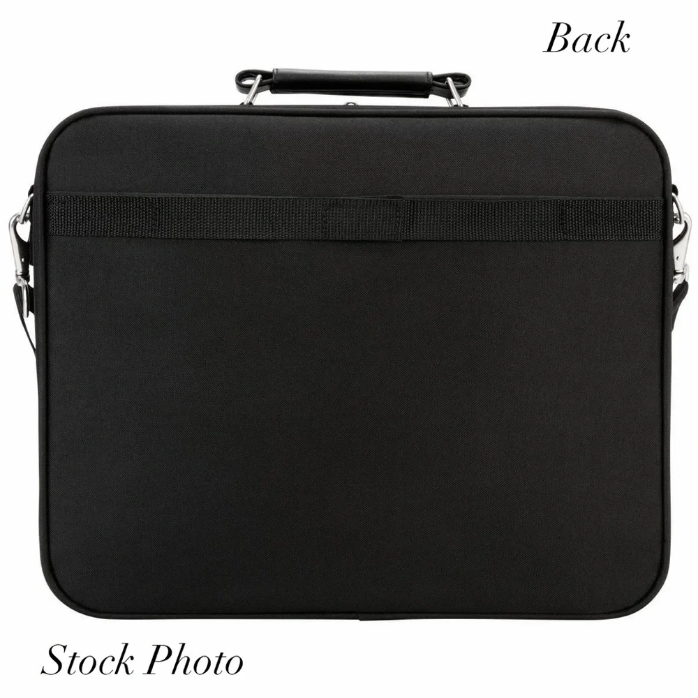 Targus Laptop Bag NWT $160 MSRP Notepac 15.6” Black BIG